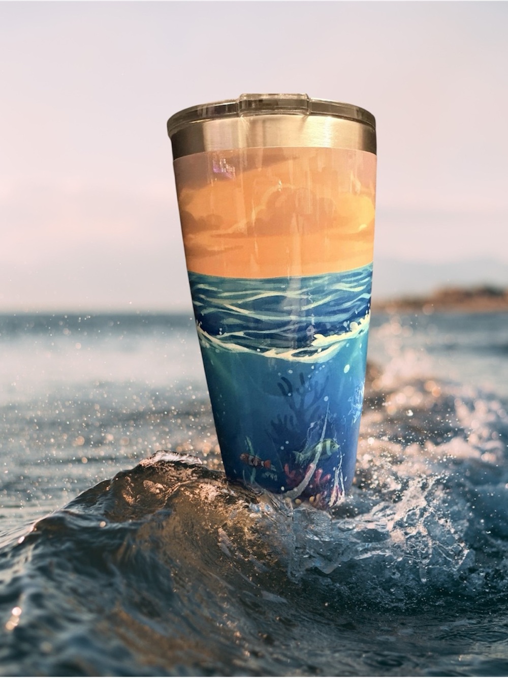 Coldest, Premium 20 oz Tumbler, Shark Tankathon - Picture 2 of 7